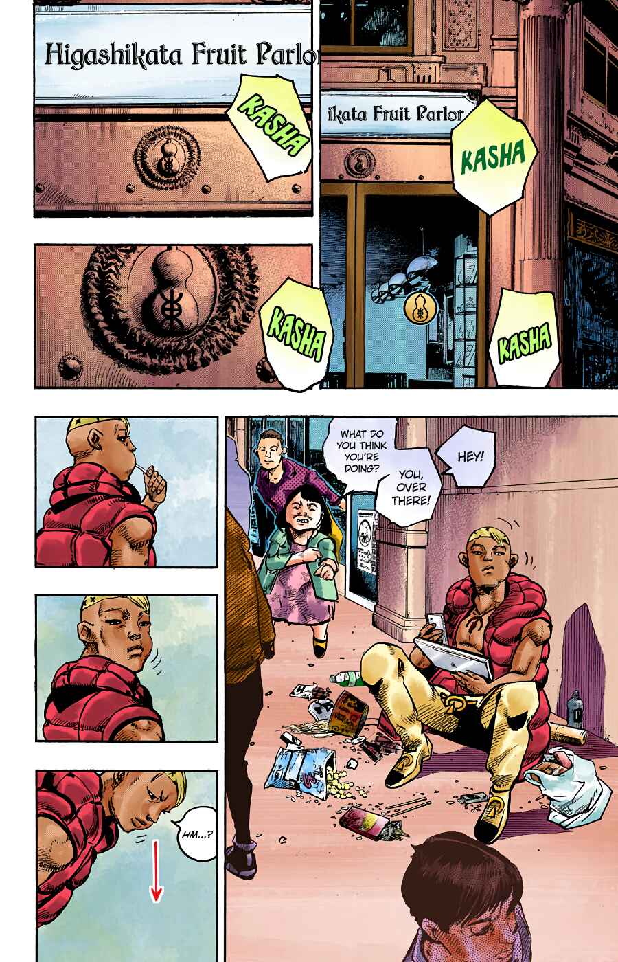 Page 8 Chapter 87 JoJos Bizarre Adventure, Part 8: JoJolion (Official Colored)