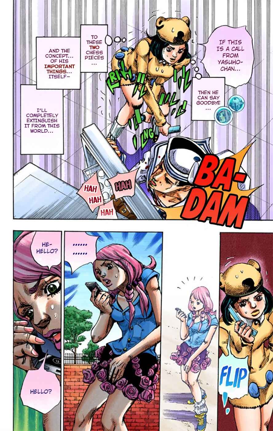 Page 38 Chapter 10 JoJos Bizarre Adventure, Part 8: JoJolion (Official Colored)