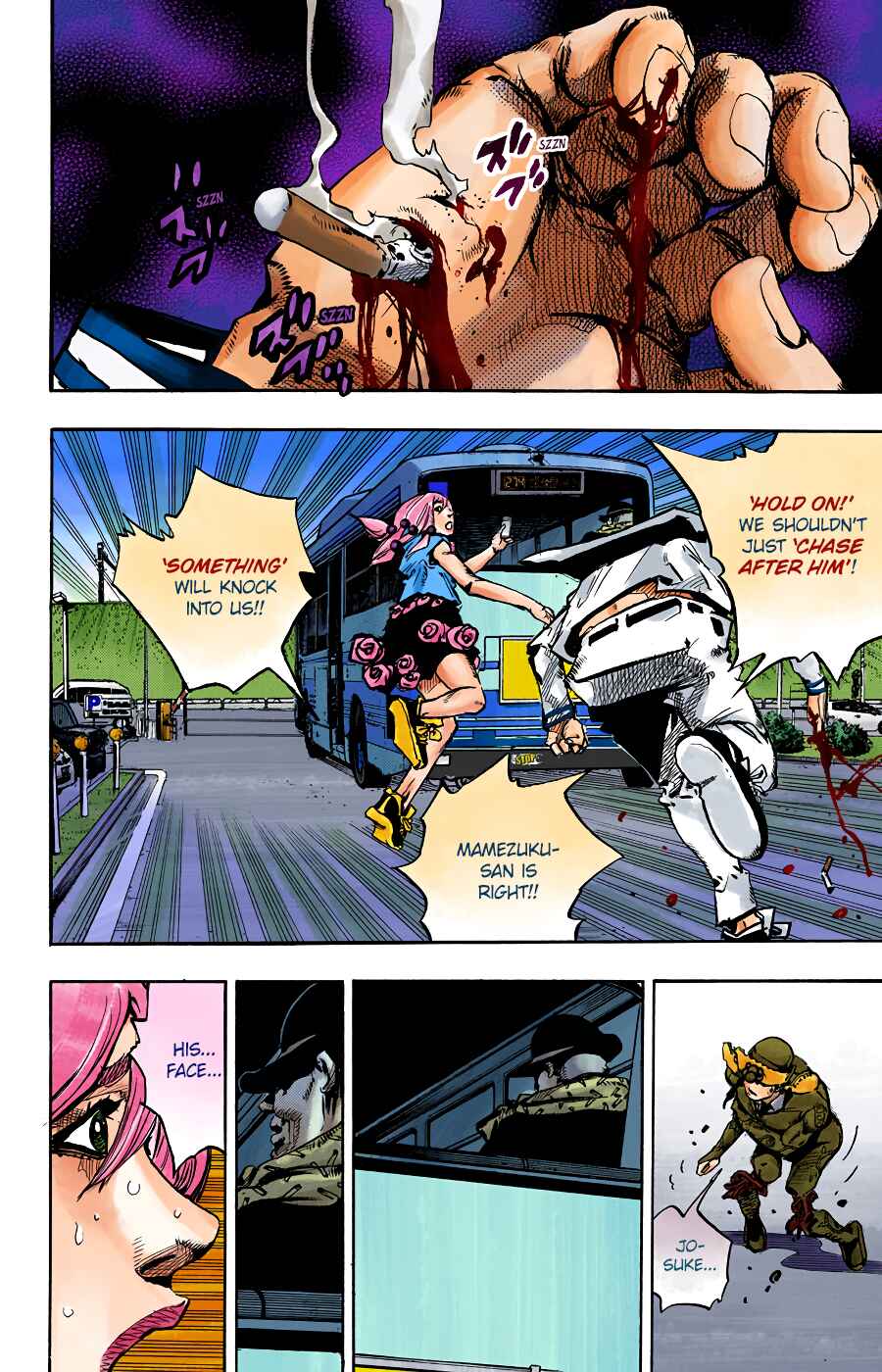 Page 12 Chapter 86 JoJos Bizarre Adventure, Part 8: JoJolion (Official Colored)