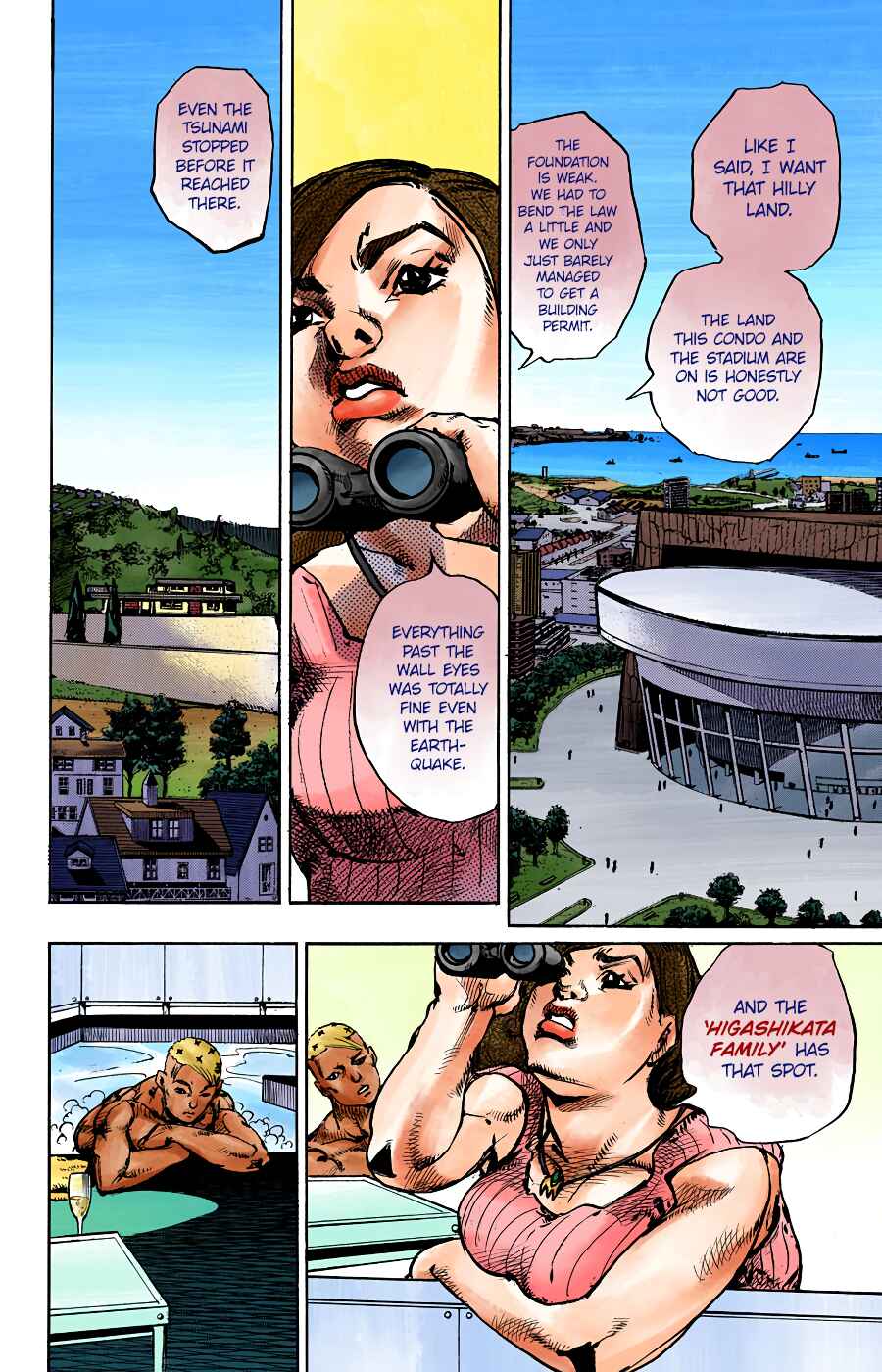 Page 38 Chapter 86 JoJos Bizarre Adventure, Part 8: JoJolion (Official Colored)