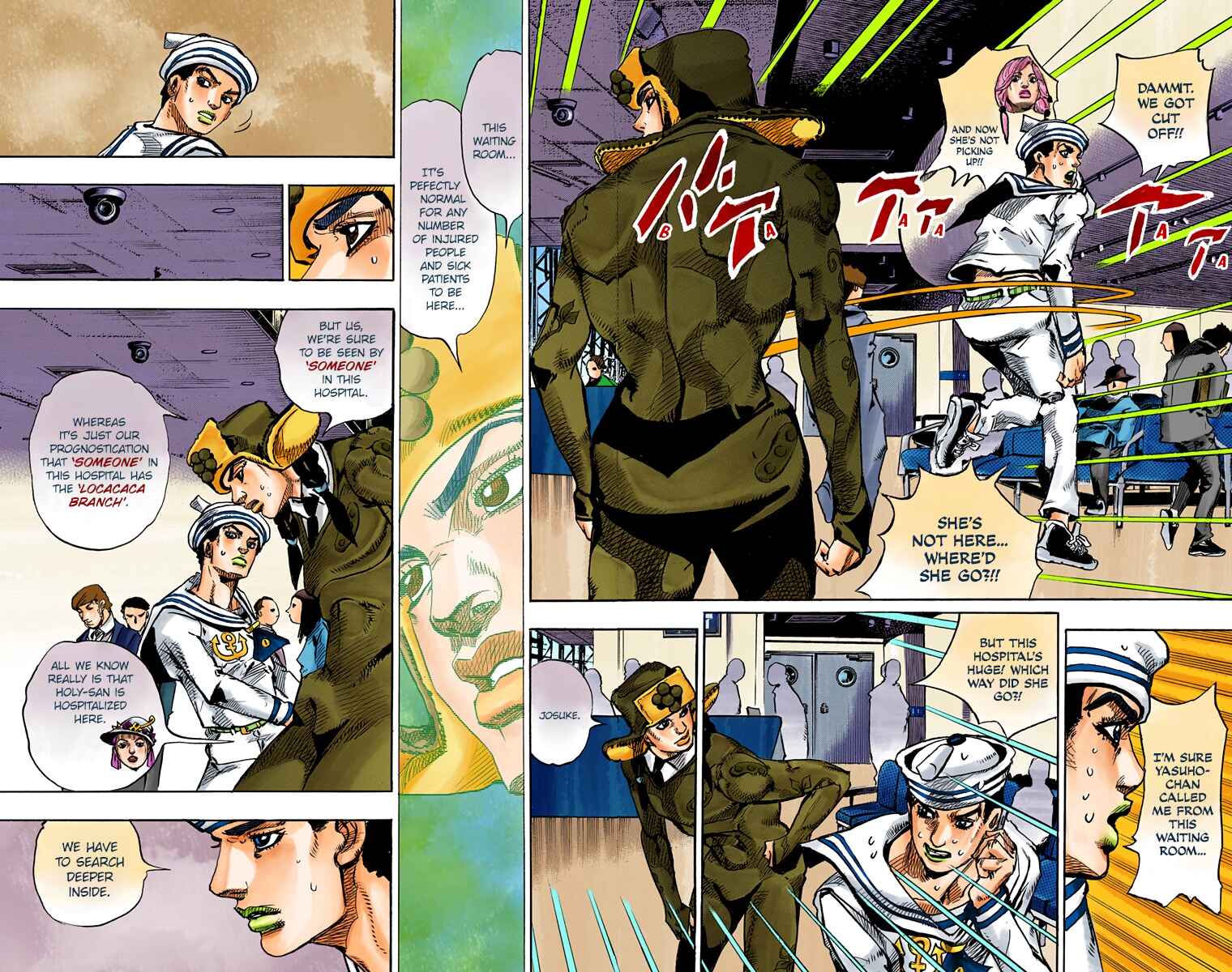 Page 7 Chapter 79 JoJos Bizarre Adventure, Part 8: JoJolion (Official Colored)