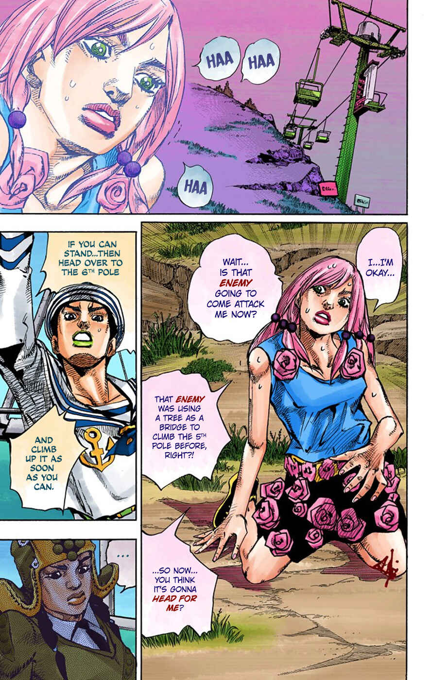 Page 13 Chapter 67 JoJos Bizarre Adventure, Part 8: JoJolion (Official Colored)