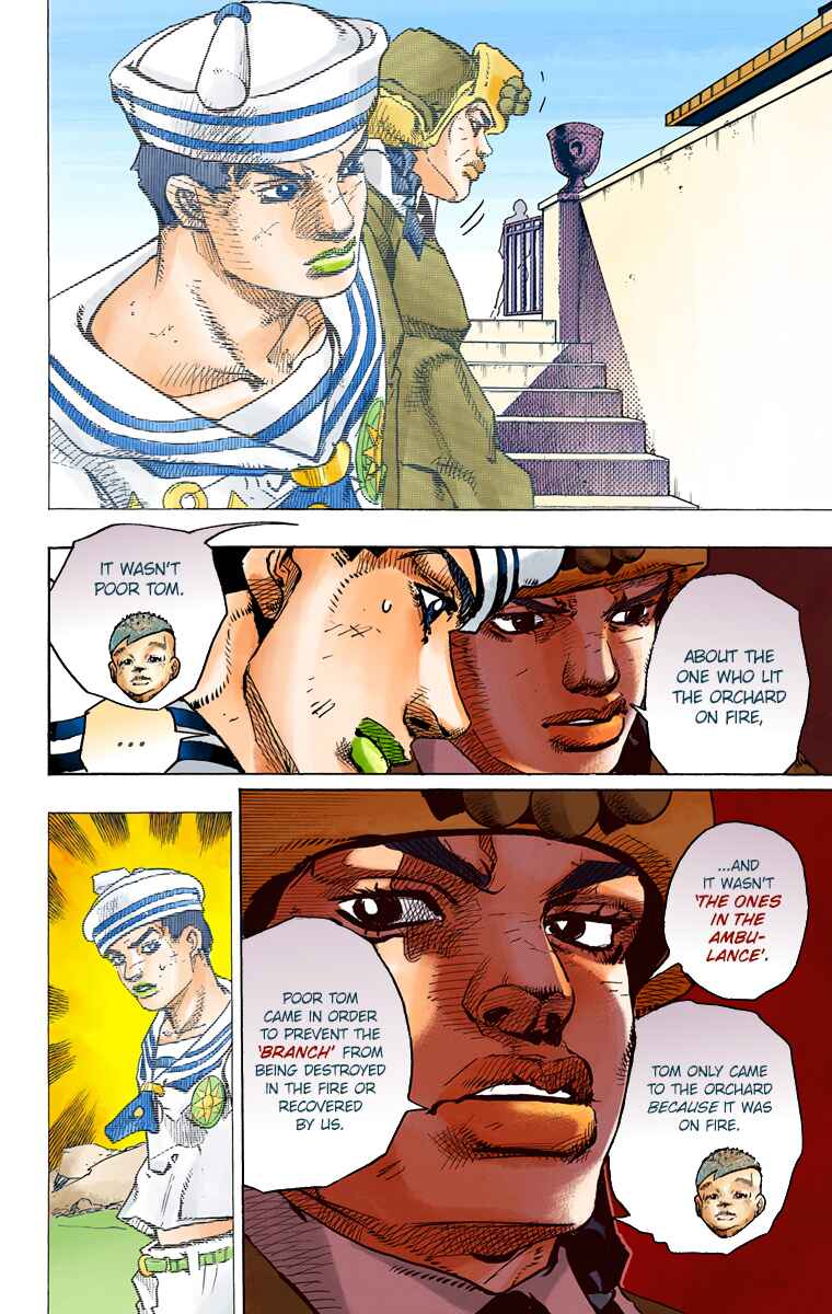 Page 12 Chapter 77 JoJos Bizarre Adventure, Part 8: JoJolion (Official Colored)