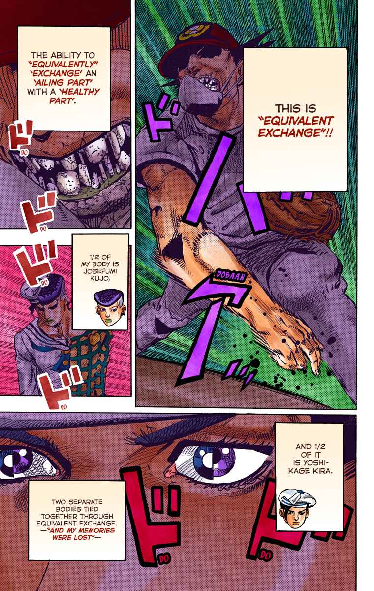 Page 3 Chapter 77 JoJos Bizarre Adventure, Part 8: JoJolion (Official Colored)