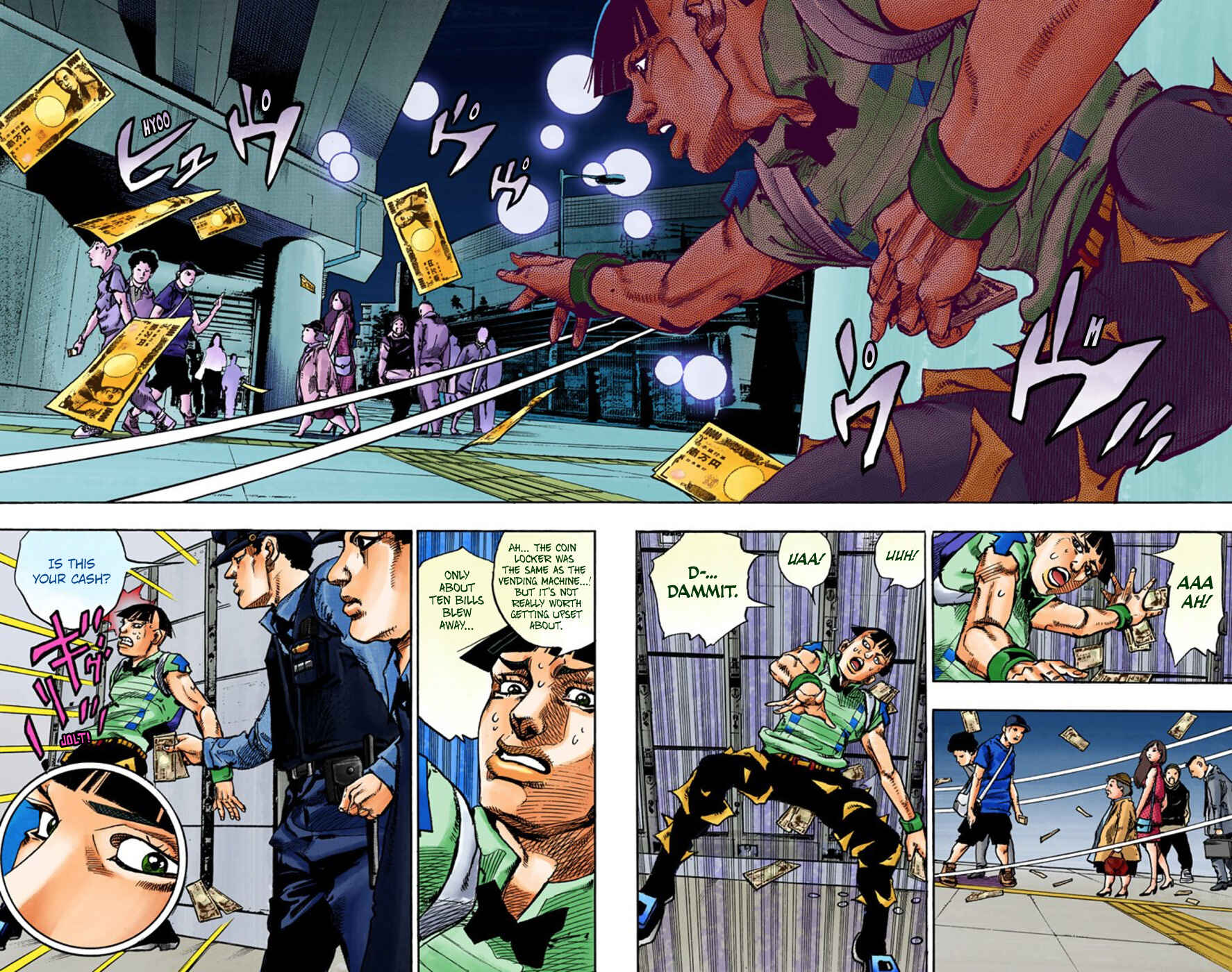 Page 16 Chapter 57 JoJos Bizarre Adventure, Part 8: JoJolion (Official Colored)