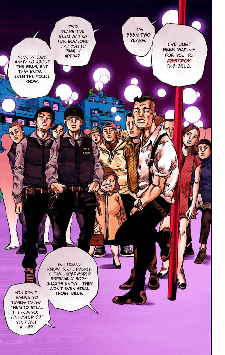 Page 36 Chapter 57 JoJos Bizarre Adventure, Part 8: JoJolion (Official Colored)