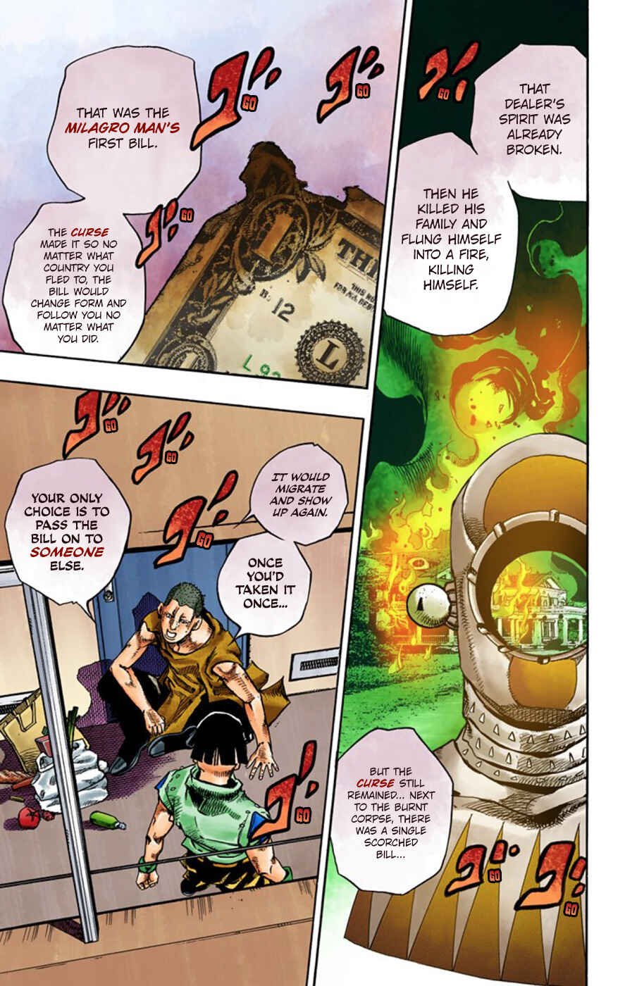 Page 38 Chapter 57 JoJos Bizarre Adventure, Part 8: JoJolion (Official Colored)