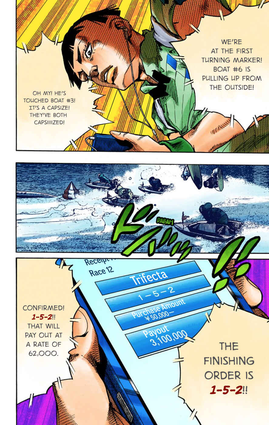 Page 8 Chapter 57 JoJos Bizarre Adventure, Part 8: JoJolion (Official Colored)