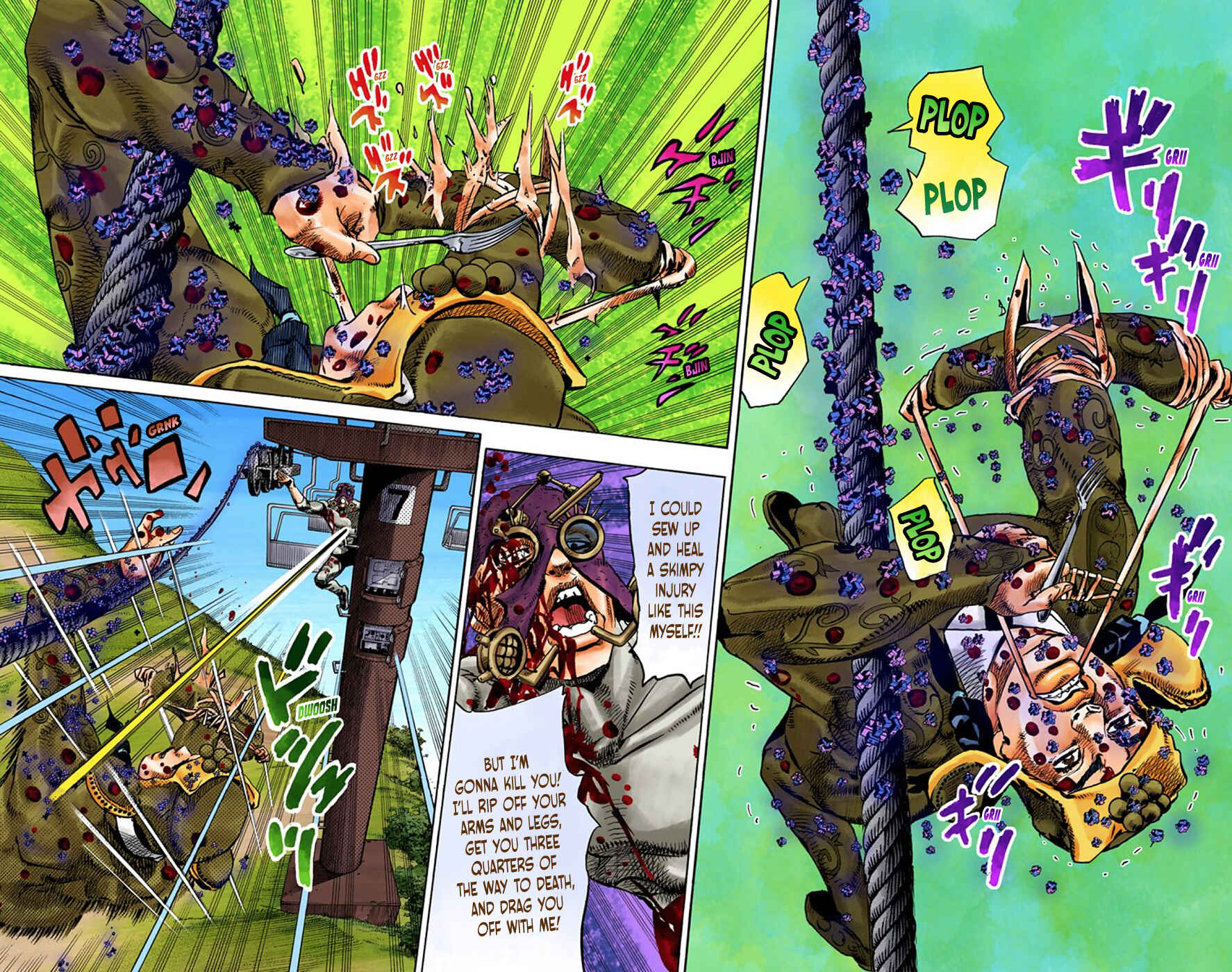 Page 12 Chapter 69 JoJos Bizarre Adventure, Part 8: JoJolion (Official Colored)