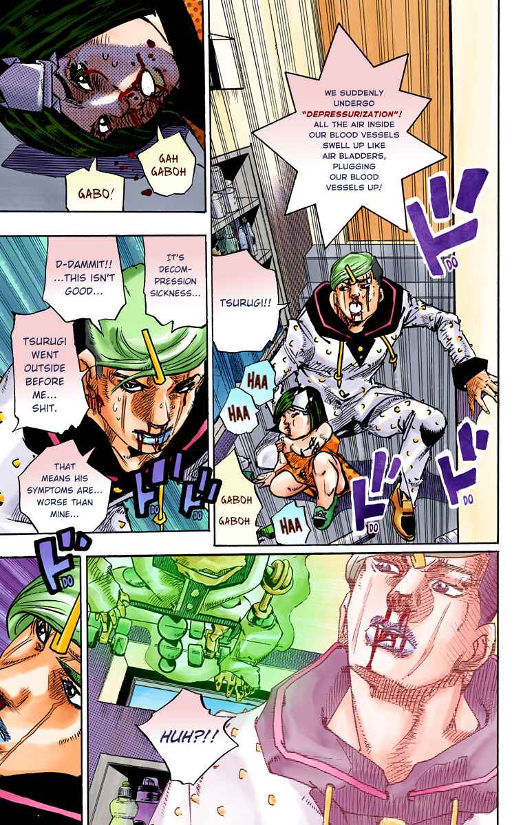 Page 16 Chapter 73 JoJos Bizarre Adventure, Part 8: JoJolion (Official Colored)