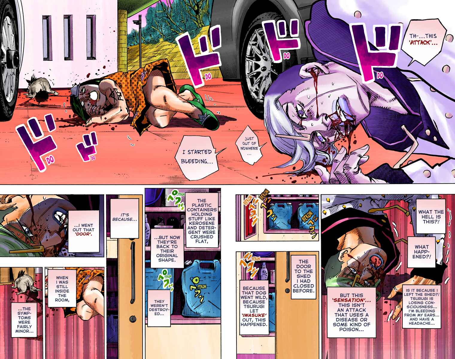Page 8 Chapter 73 JoJos Bizarre Adventure, Part 8: JoJolion (Official Colored)