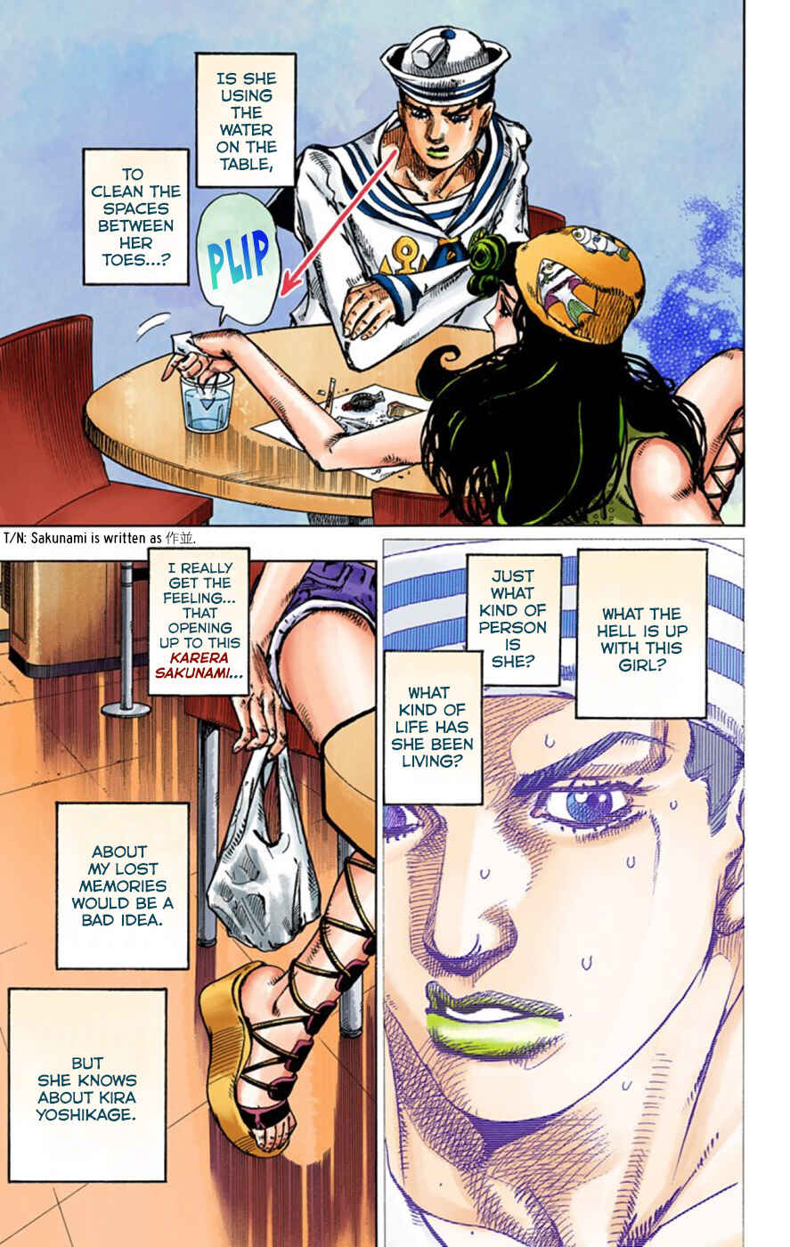 Page 9 Chapter 44 JoJos Bizarre Adventure, Part 8: JoJolion (Official Colored)
