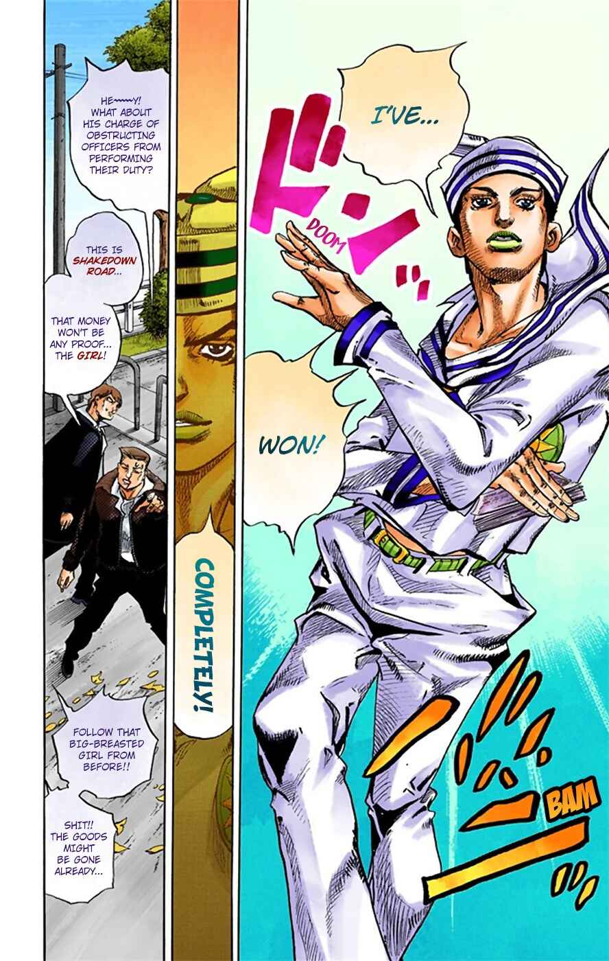Page 23 Chapter 21 JoJos Bizarre Adventure, Part 8: JoJolion (Official Colored)