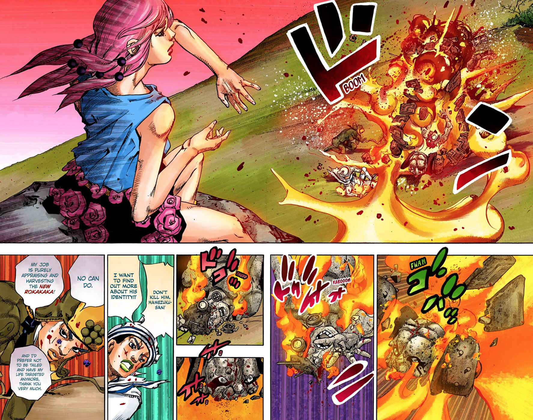Page 12 Chapter 70 JoJos Bizarre Adventure, Part 8: JoJolion (Official Colored)