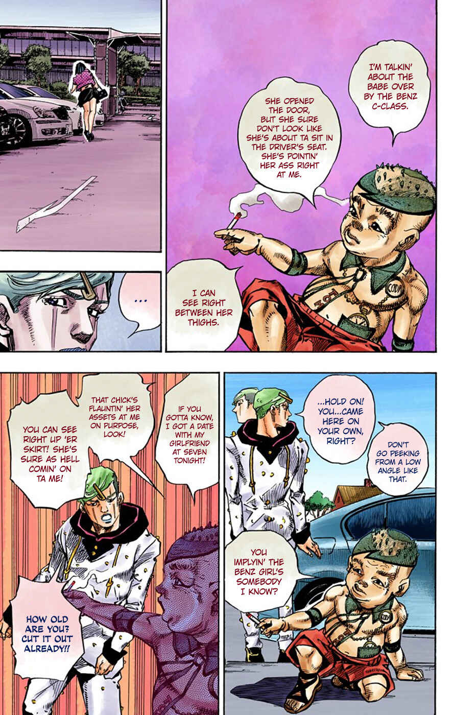 Page 27 Chapter 70 JoJos Bizarre Adventure, Part 8: JoJolion (Official Colored)