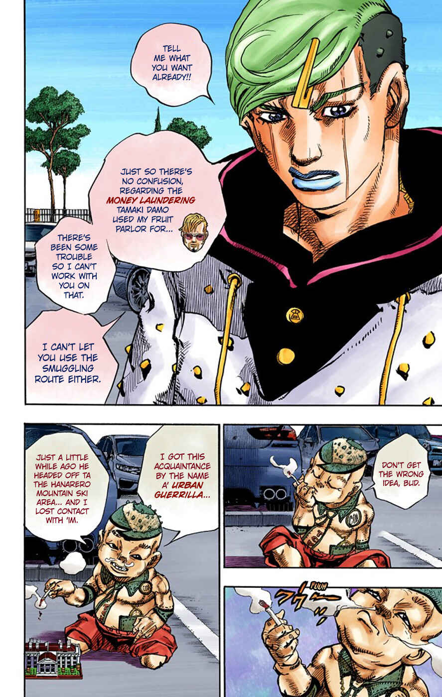 Page 28 Chapter 70 JoJos Bizarre Adventure, Part 8: JoJolion (Official Colored)
