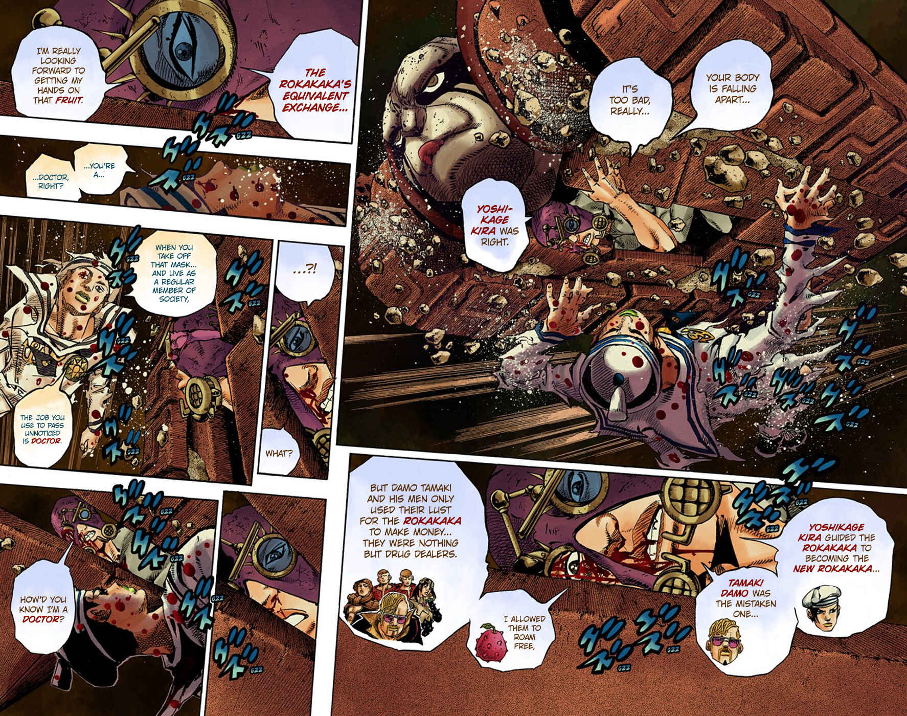 Page 4 Chapter 70 JoJos Bizarre Adventure, Part 8: JoJolion (Official Colored)