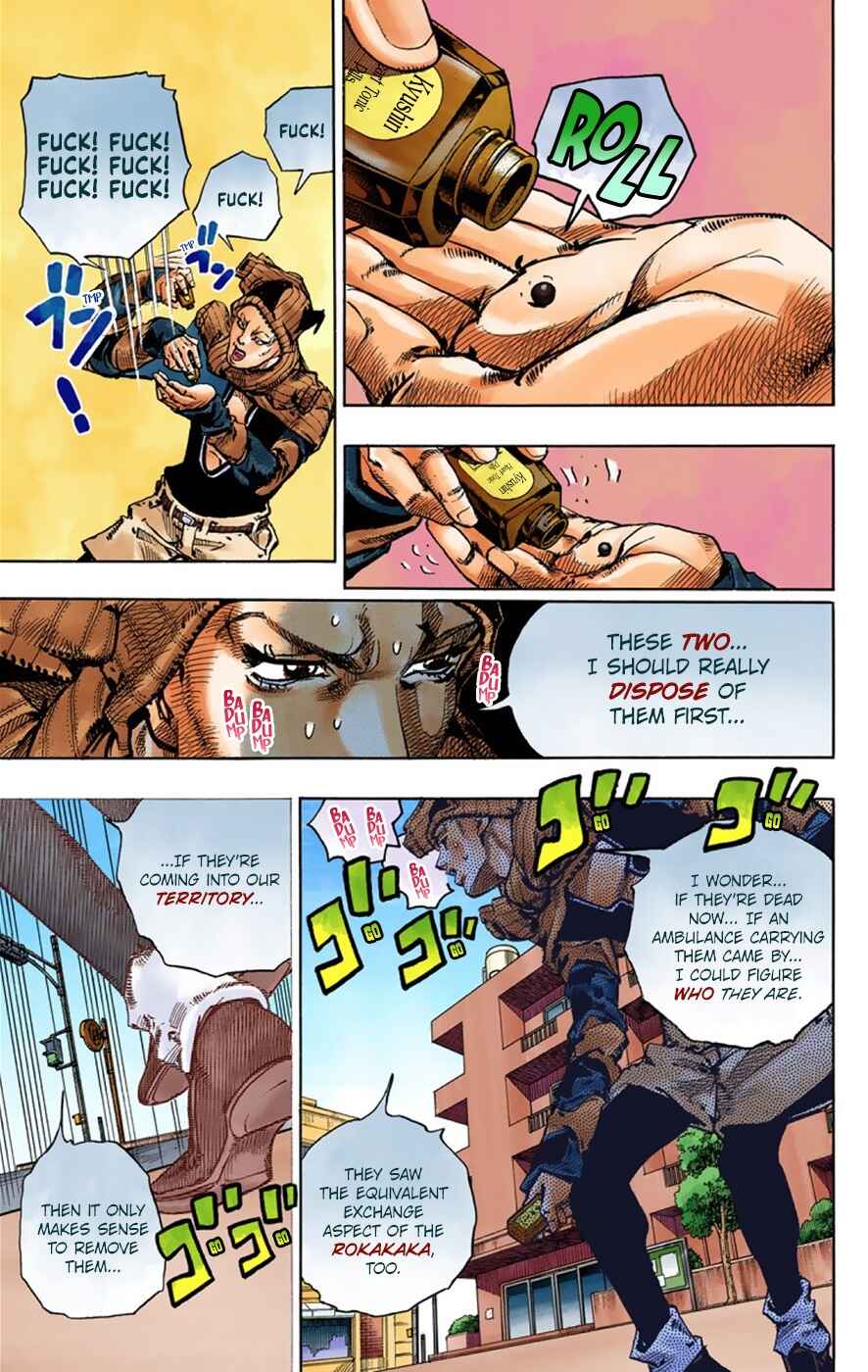 Page 8 Chapter 41 JoJos Bizarre Adventure, Part 8: JoJolion (Official Colored)