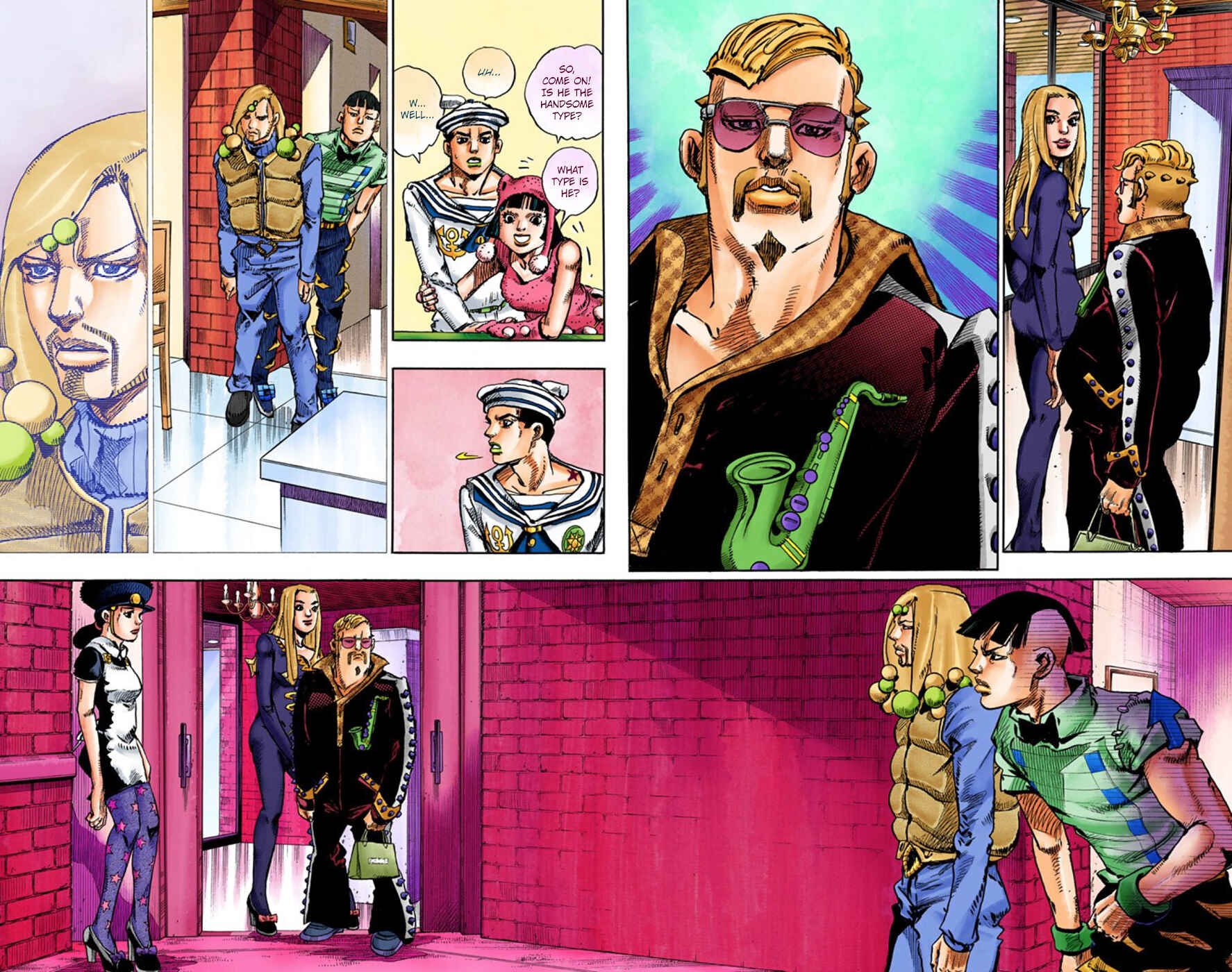 Page 16 Chapter 47 JoJos Bizarre Adventure, Part 8: JoJolion (Official Colored)