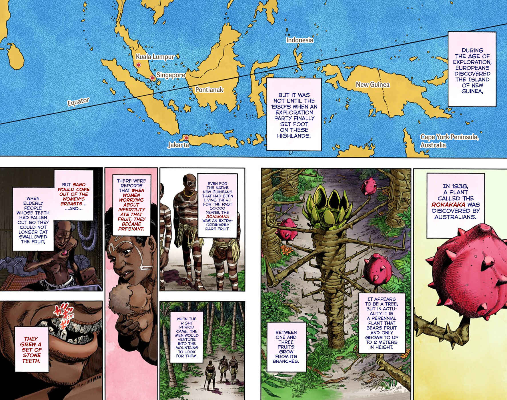 Page 8 Chapter 47 JoJos Bizarre Adventure, Part 8: JoJolion (Official Colored)