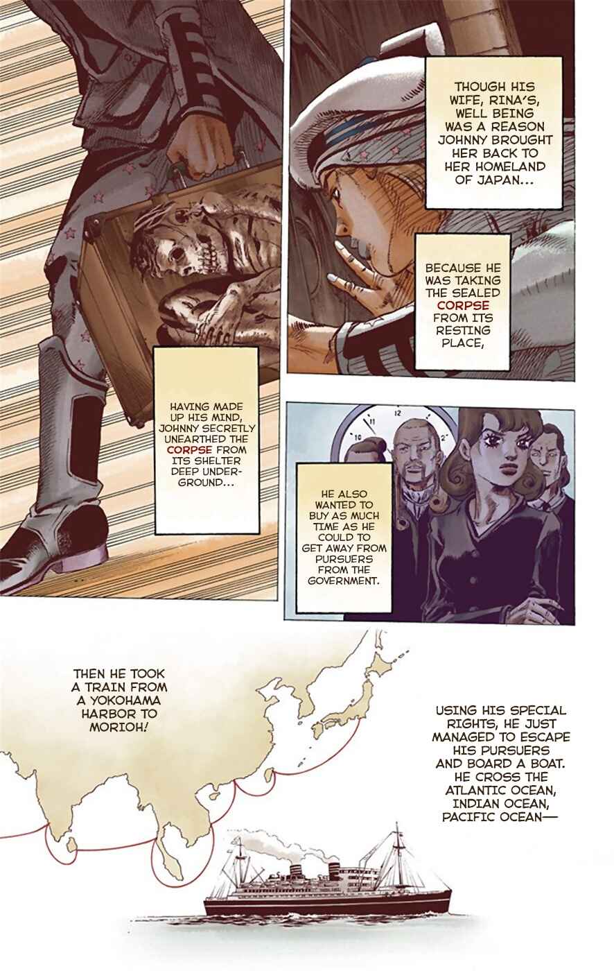 Page 4 Chapter 22 JoJos Bizarre Adventure, Part 8: JoJolion (Official Colored)