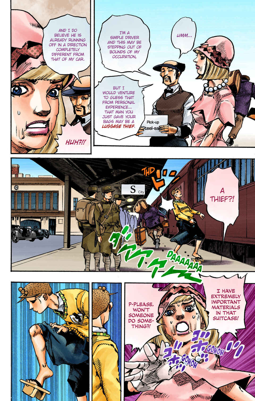Page 6 Chapter 109 JoJos Bizarre Adventure, Part 8: JoJolion (Official Colored)