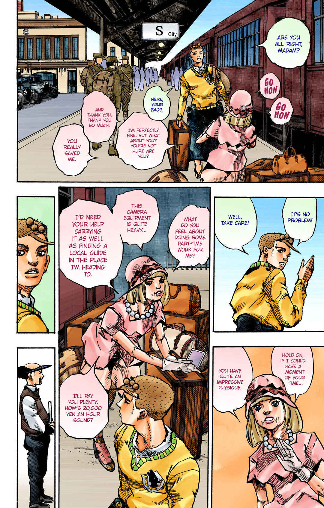 Page 8 Chapter 109 JoJos Bizarre Adventure, Part 8: JoJolion (Official Colored)