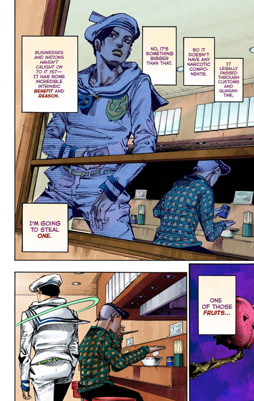 Page 34 Chapter 49 JoJos Bizarre Adventure, Part 8: JoJolion (Official Colored)