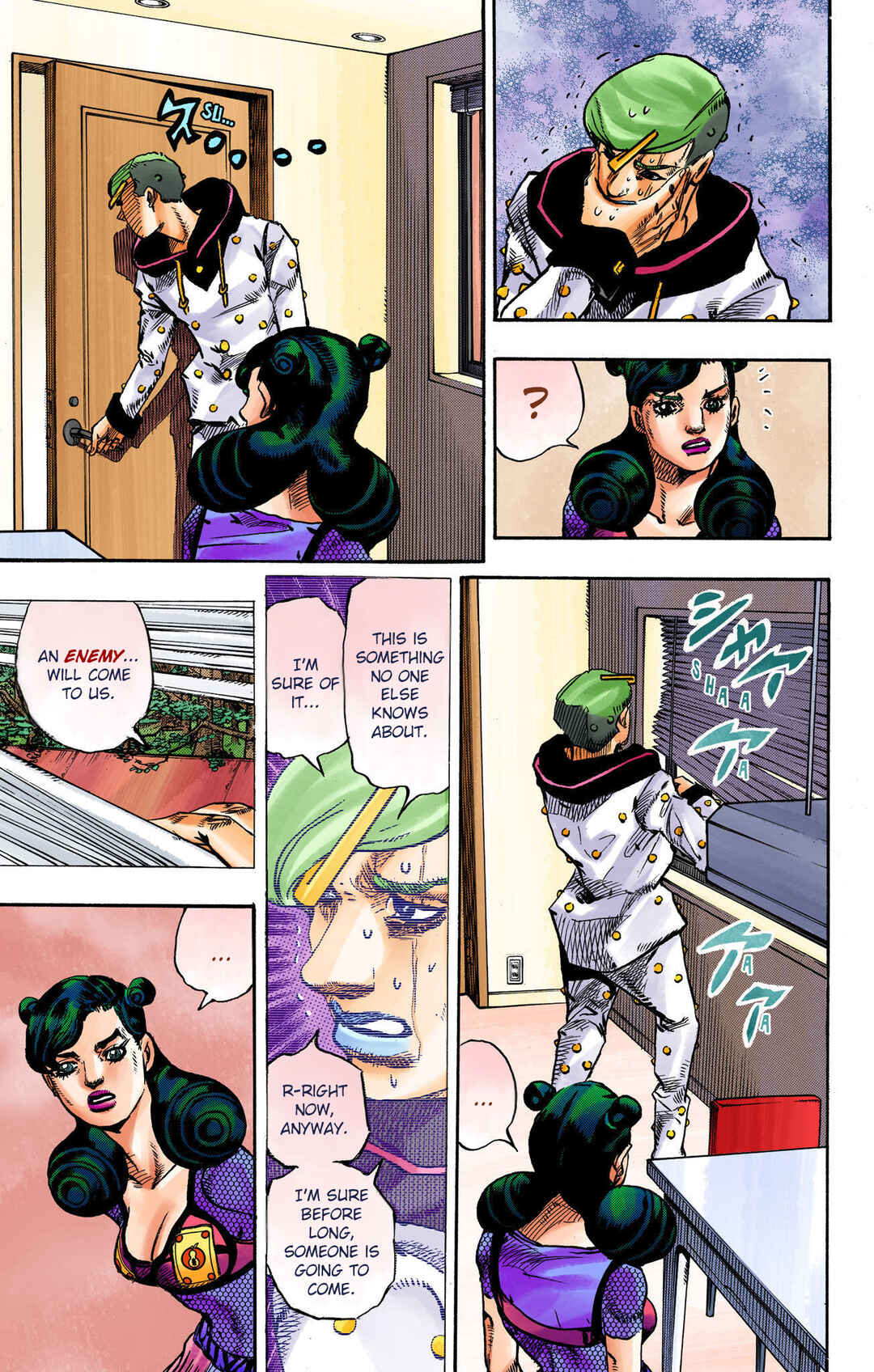 Page 35 Chapter 107 JoJos Bizarre Adventure, Part 8: JoJolion (Official Colored)