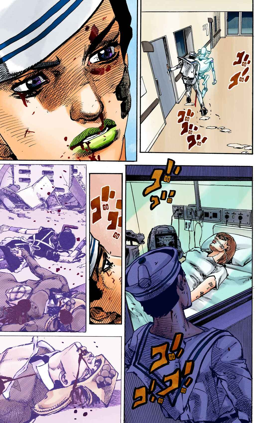 Page 8 Chapter 107 JoJos Bizarre Adventure, Part 8: JoJolion (Official Colored)