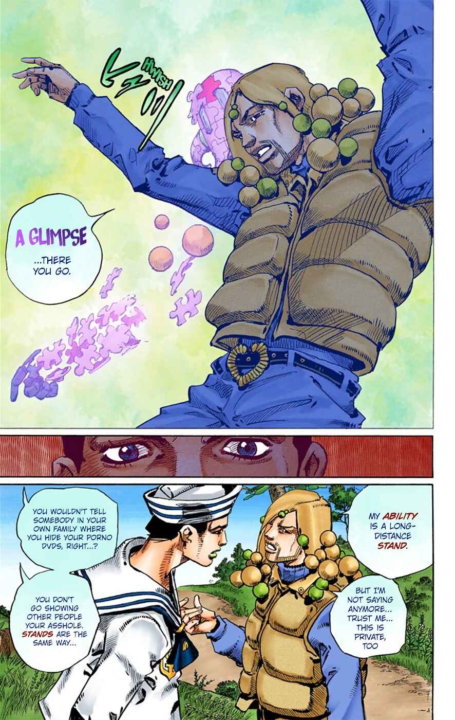 Page 36 Chapter 27 JoJos Bizarre Adventure, Part 8: JoJolion (Official Colored)