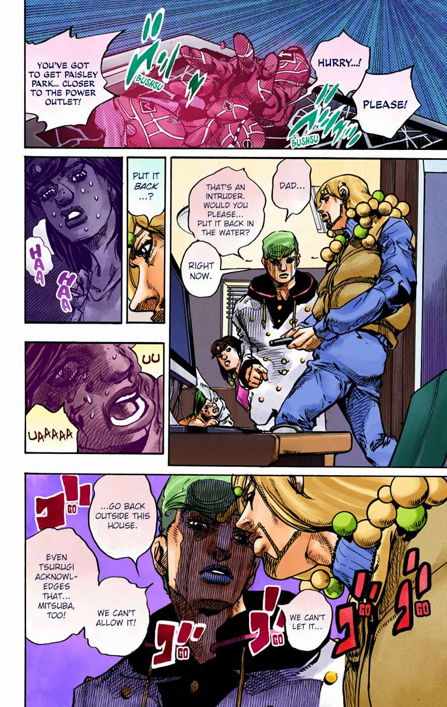 Page 15 Chapter 95 JoJos Bizarre Adventure, Part 8: JoJolion (Official Colored)