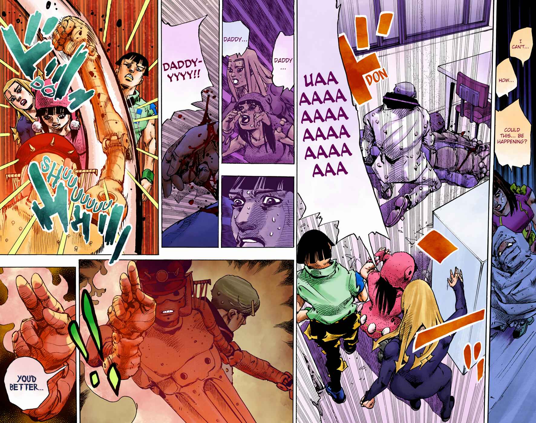 Page 36 Chapter 95 JoJos Bizarre Adventure, Part 8: JoJolion (Official Colored)