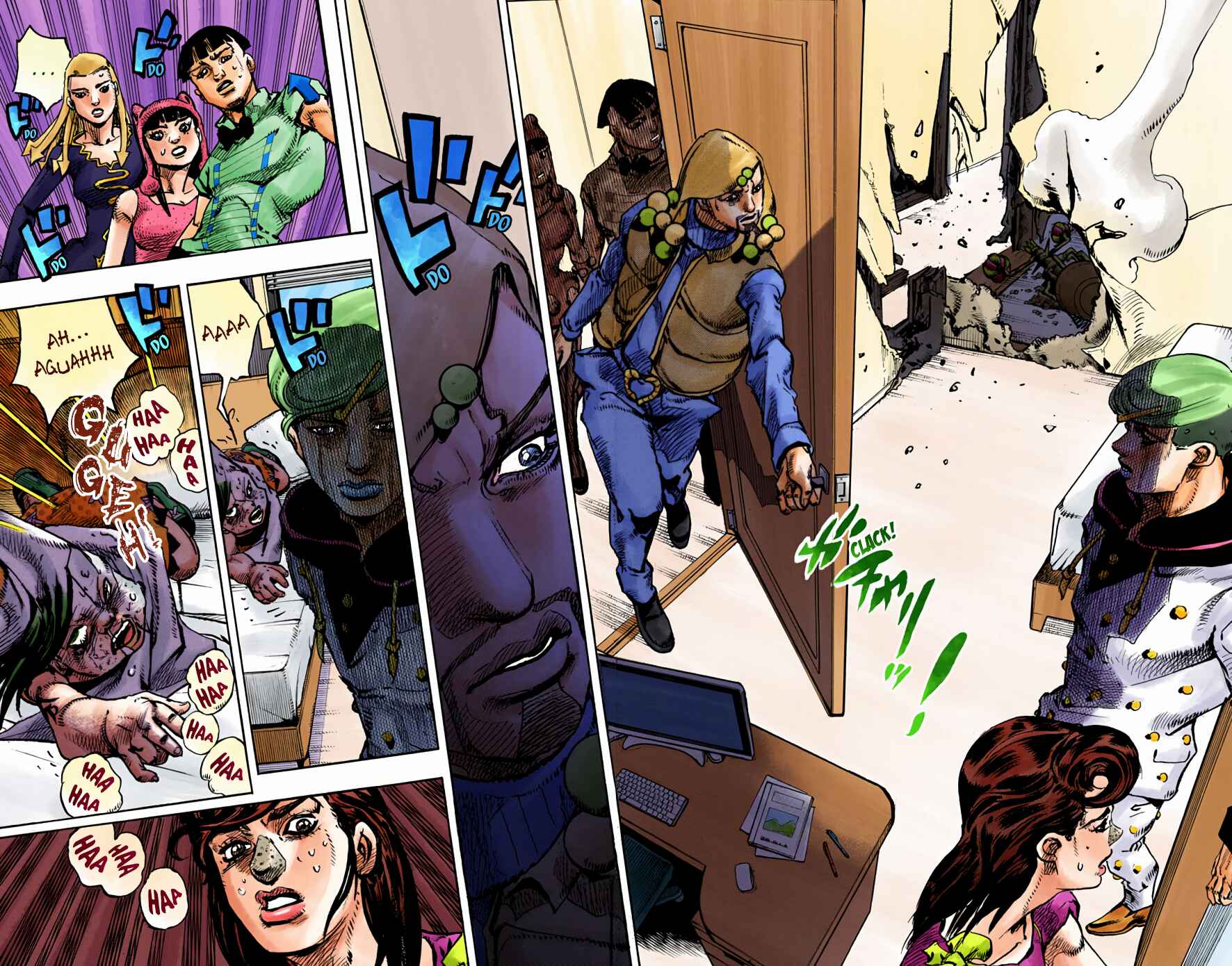 Page 8 Chapter 95 JoJos Bizarre Adventure, Part 8: JoJolion (Official Colored)
