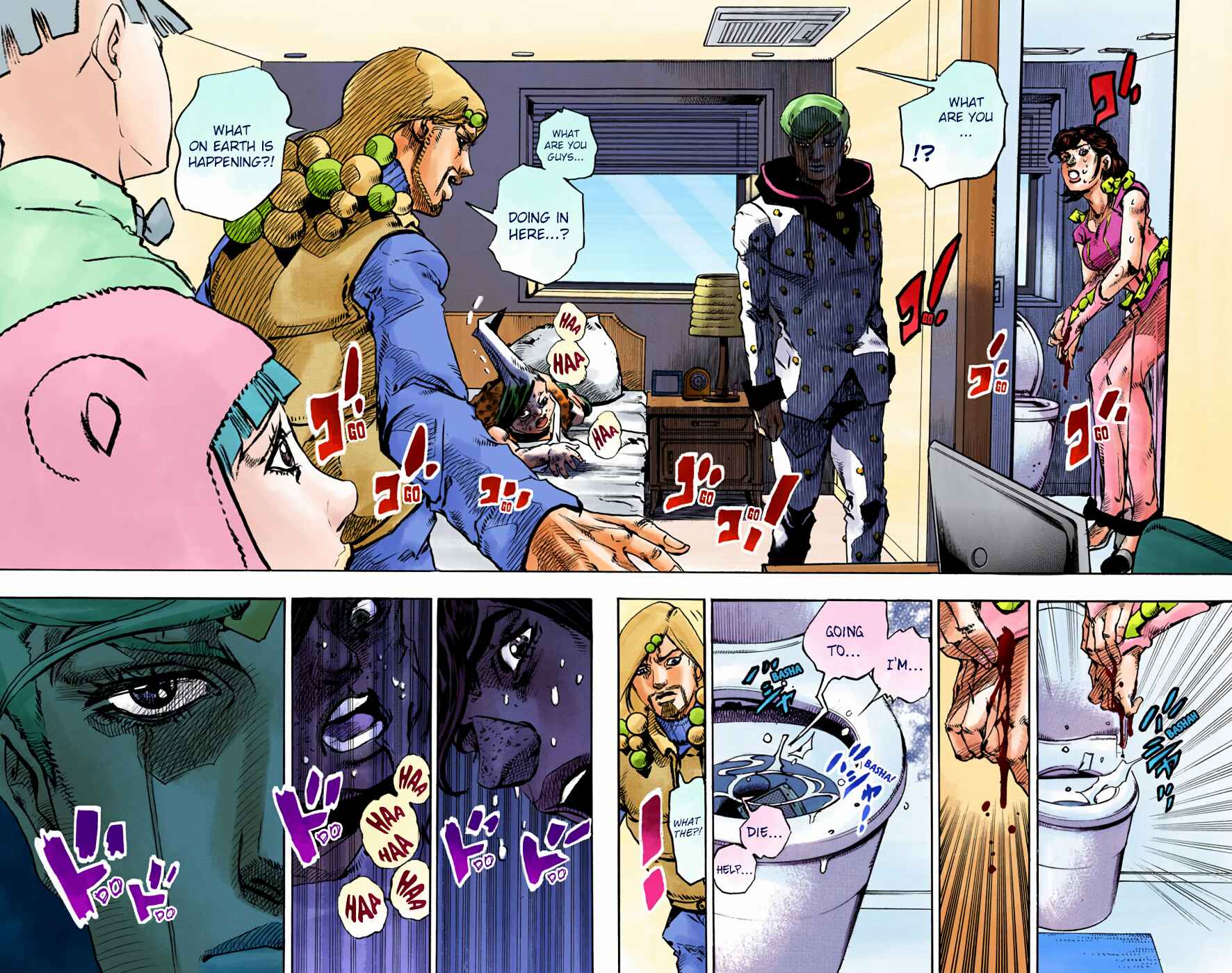 Page 9 Chapter 95 JoJos Bizarre Adventure, Part 8: JoJolion (Official Colored)