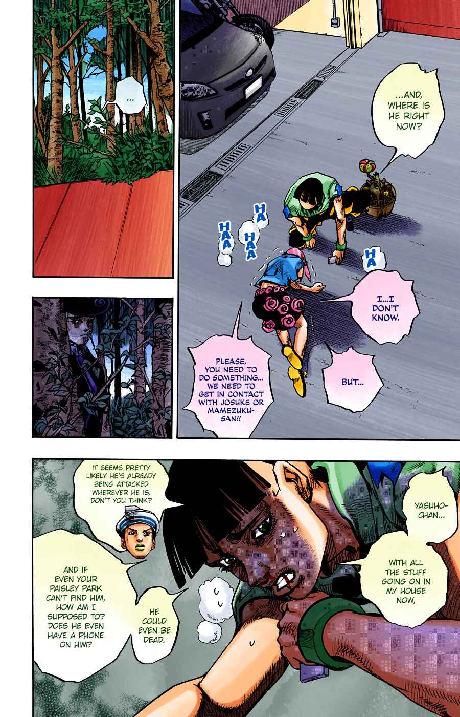 Page 10 Chapter 101 JoJos Bizarre Adventure, Part 8: JoJolion (Official Colored)