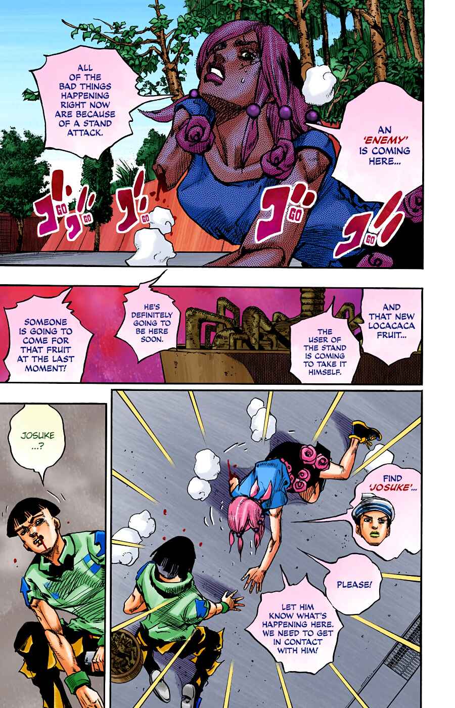 Page 9 Chapter 101 JoJos Bizarre Adventure, Part 8: JoJolion (Official Colored)