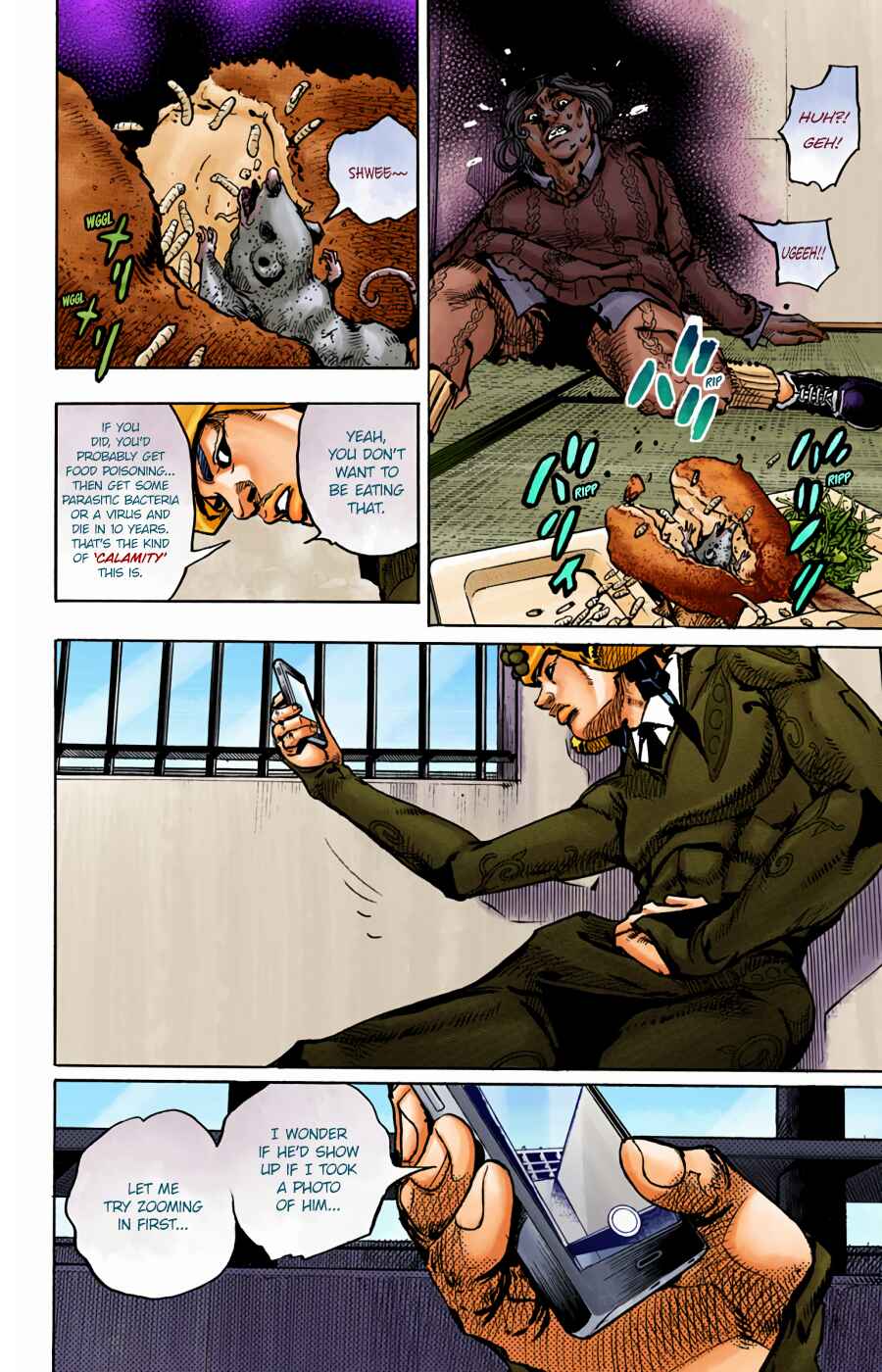 Page 12 Chapter 96 JoJos Bizarre Adventure, Part 8: JoJolion (Official Colored)