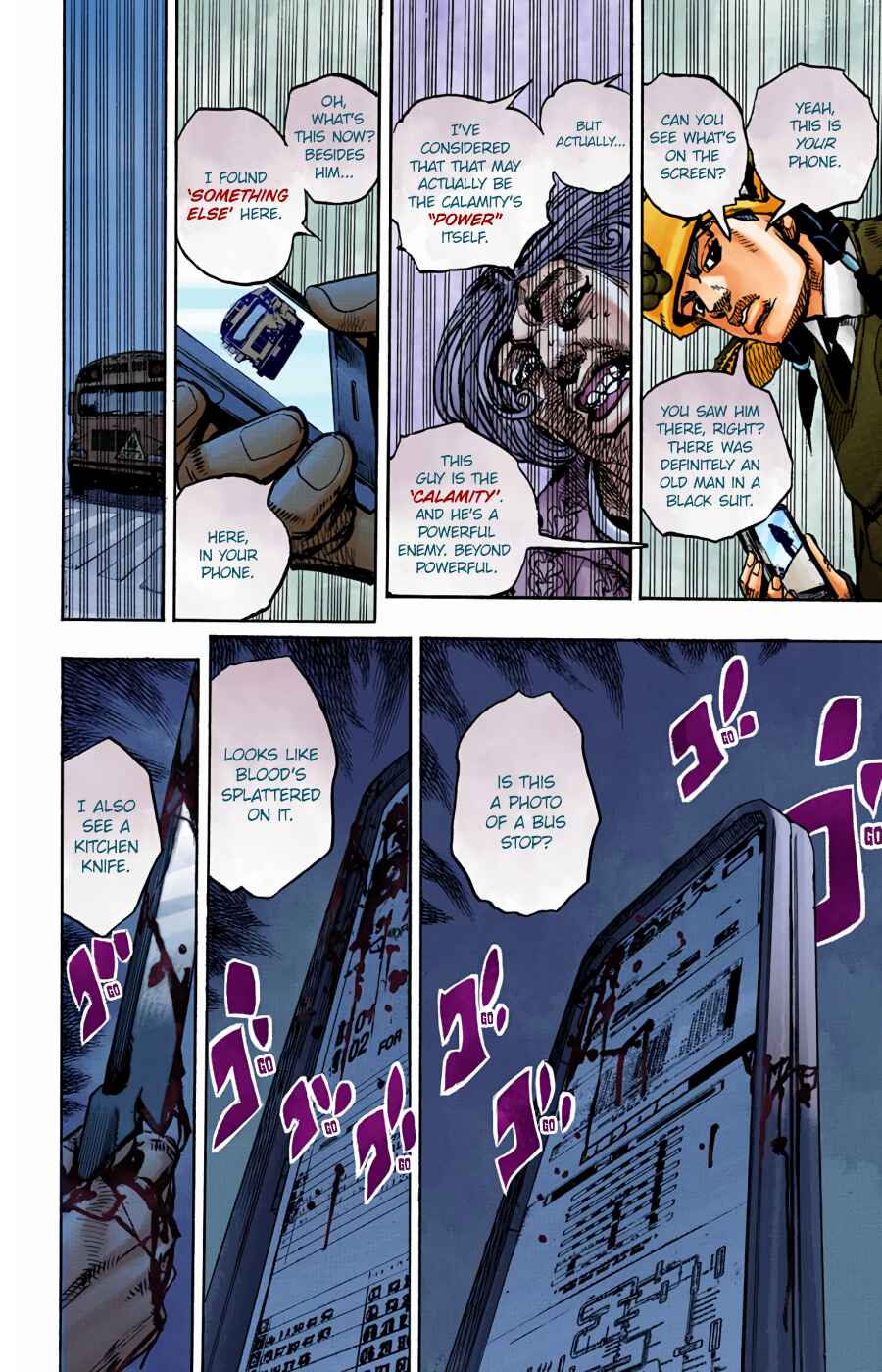 Page 14 Chapter 96 JoJos Bizarre Adventure, Part 8: JoJolion (Official Colored)