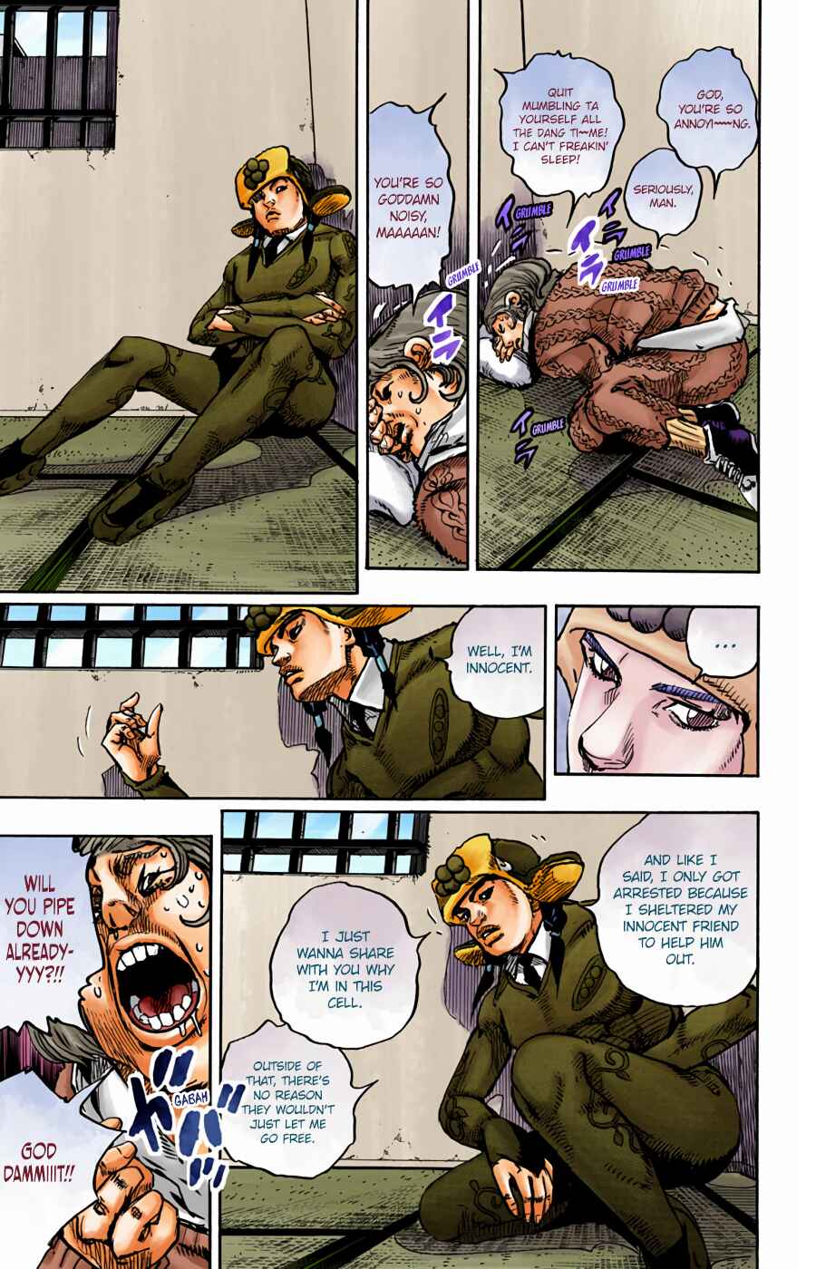 Page 3 Chapter 96 JoJos Bizarre Adventure, Part 8: JoJolion (Official Colored)