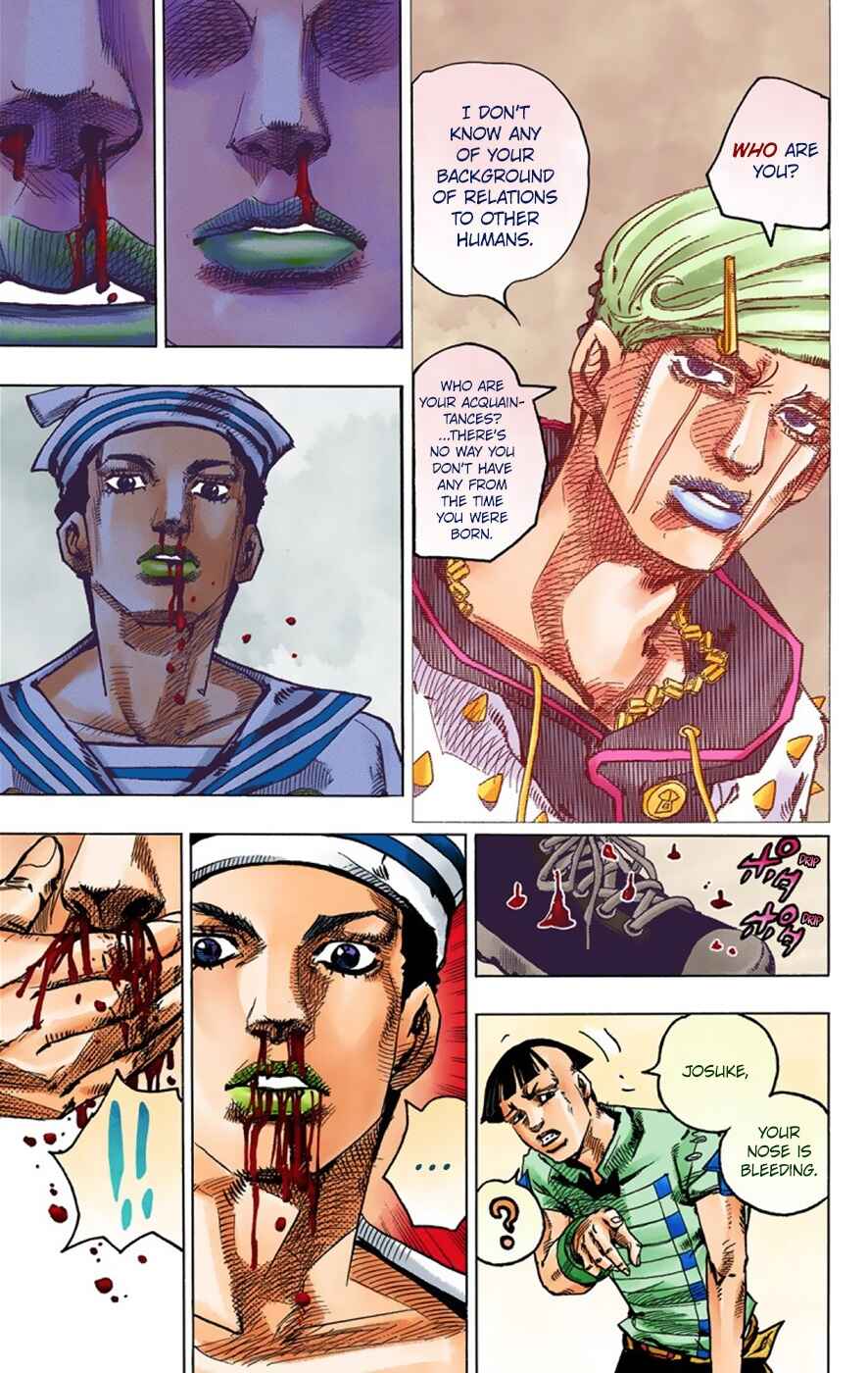 Page 15 Chapter 38 JoJos Bizarre Adventure, Part 8: JoJolion (Official Colored)
