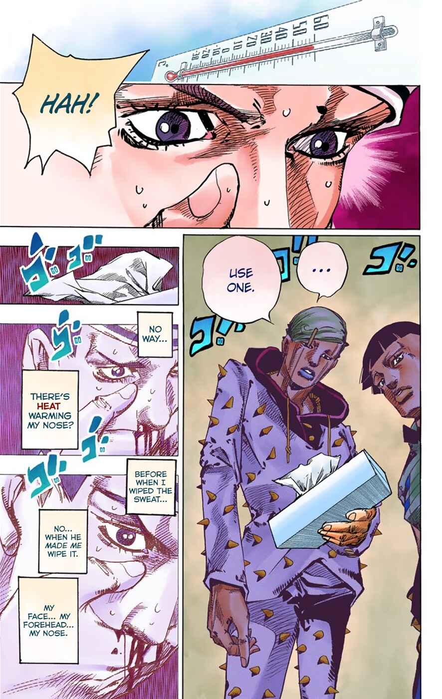 Page 17 Chapter 38 JoJos Bizarre Adventure, Part 8: JoJolion (Official Colored)