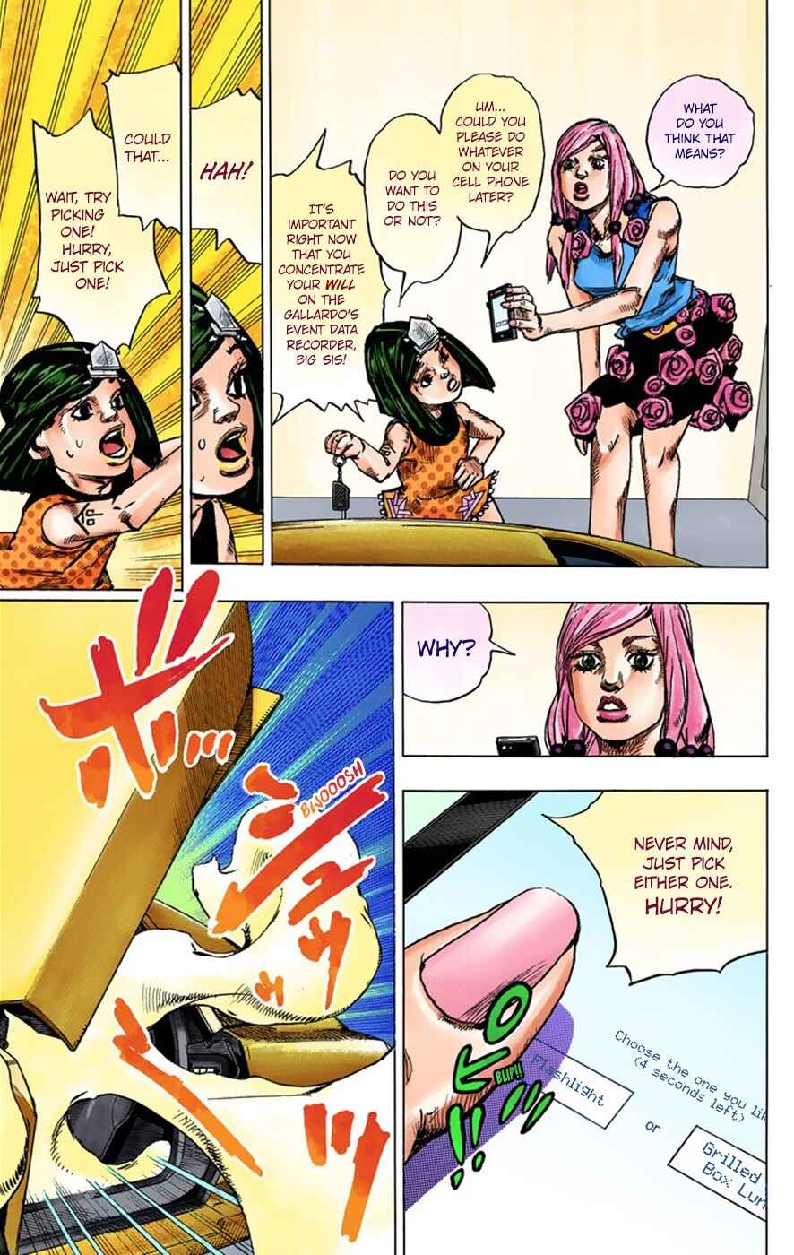 Page 8 Chapter 38 JoJos Bizarre Adventure, Part 8: JoJolion (Official Colored)