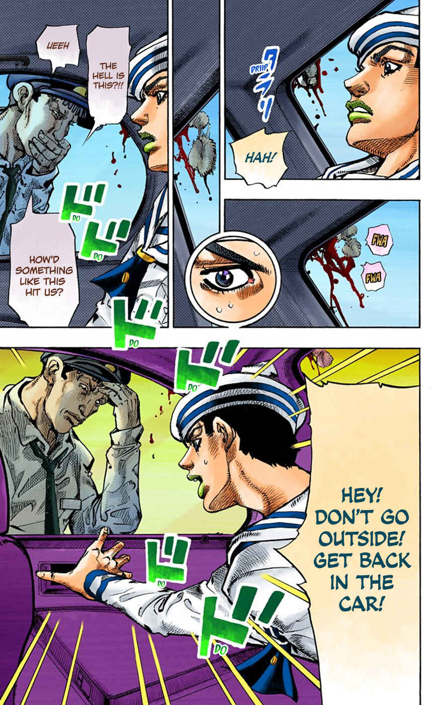 Page 12 Chapter 63 JoJos Bizarre Adventure, Part 8: JoJolion (Official Colored)