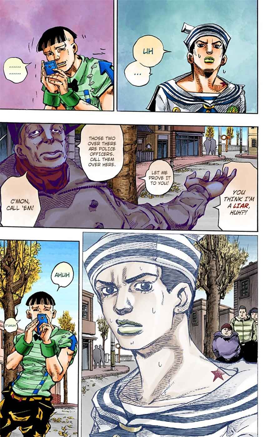 Page 12 Chapter 19 JoJos Bizarre Adventure, Part 8: JoJolion (Official Colored)