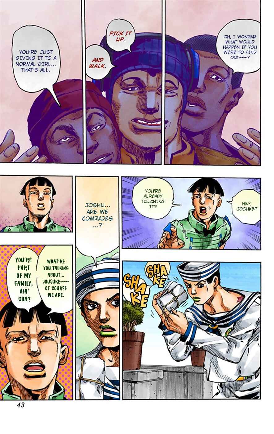 Page 38 Chapter 19 JoJos Bizarre Adventure, Part 8: JoJolion (Official Colored)