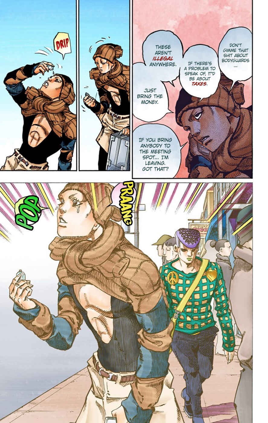 Page 13 Chapter 51 JoJos Bizarre Adventure, Part 8: JoJolion (Official Colored)