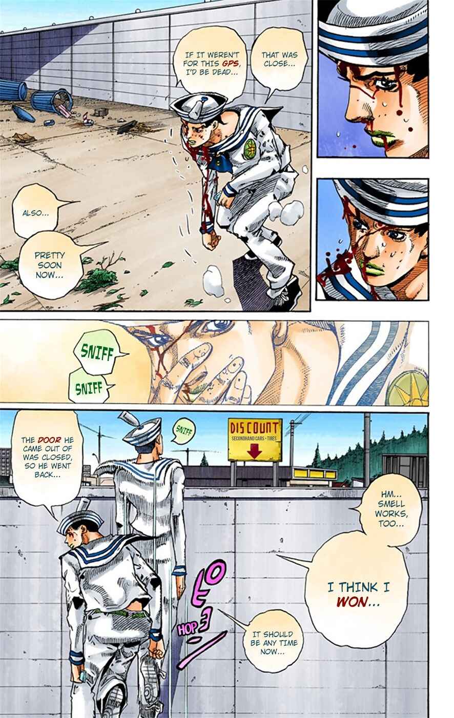 Page 12 Chapter 16 JoJos Bizarre Adventure, Part 8: JoJolion (Official Colored)