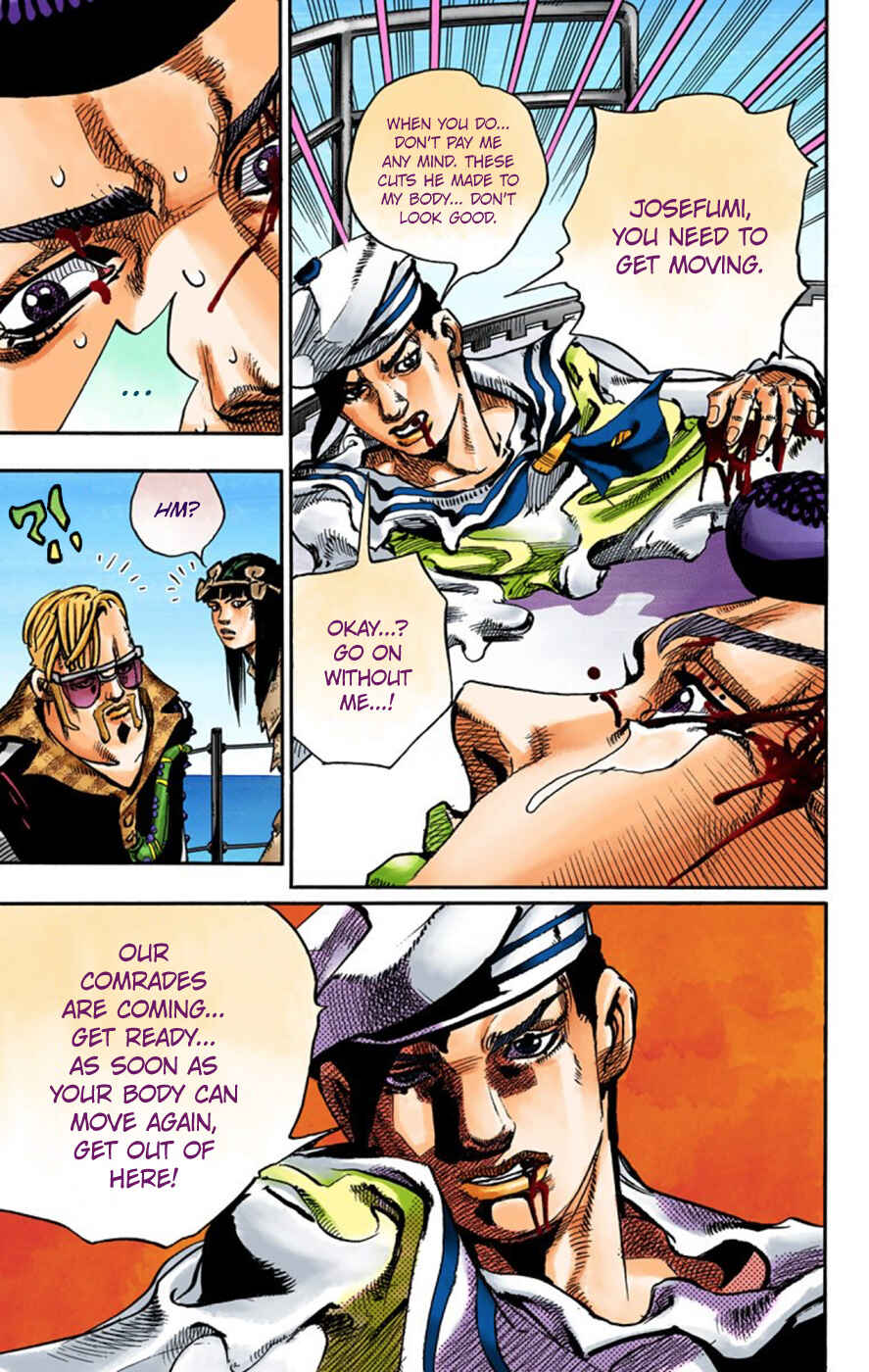 Page 13 Chapter 52 JoJos Bizarre Adventure, Part 8: JoJolion (Official Colored)