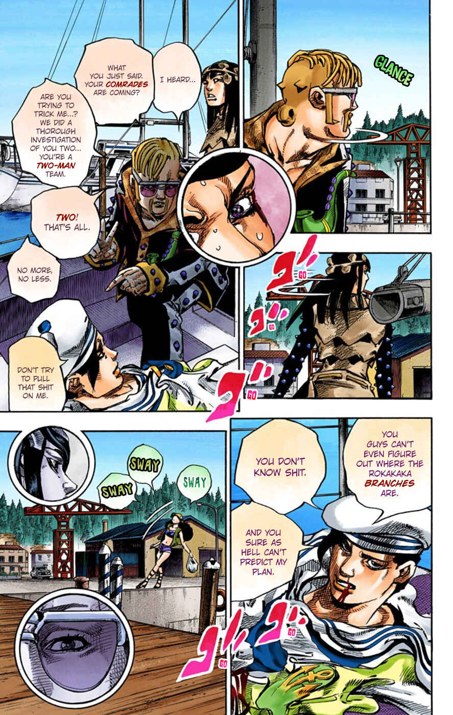 Page 15 Chapter 52 JoJos Bizarre Adventure, Part 8: JoJolion (Official Colored)